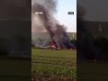 تحطم قاذفة روسية خلال رحلة تدريبية