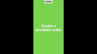 How to create a purchase order | Swipe Mobile App #gst #billing #purchase screenshot 4