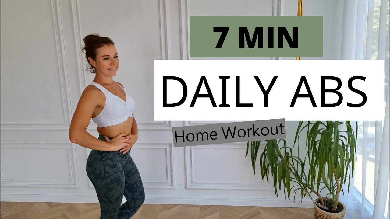 7 MIN Total CORE & ABS /Home Workout/No Equipment/