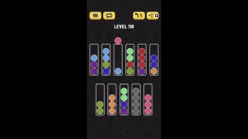 Ball Sort Puzzle Level 118 SOLVED