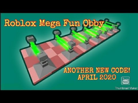 Roblox Mega Fun Obby Another New Code April 2020 Youtube