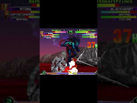 MvC2: Blackheart Prince - Blackheart Infinite to Inferno xx HoD 140% Sequence .:3.30.24:.