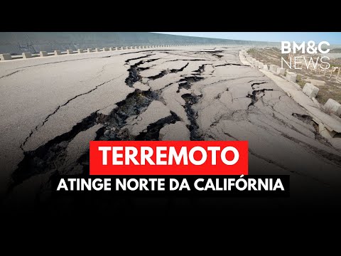 Vídeo: Houve um terremoto no norte da Califórnia agora há pouco?