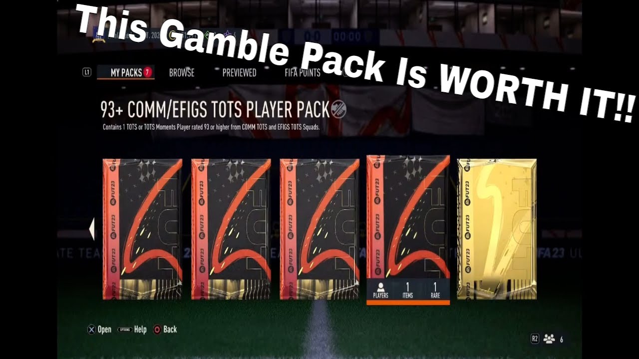 The 93+ COMM/EFIGS TOTS Player Pack Is A Huge W From EA!! FIFA 23 Ultimate Team!!
