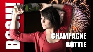 CHAMPAGNE BOTTLE TEST |  2013 NEW YEAR'S PARTY |  ZOMBIE GO BOOM screenshot 2