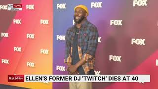Ellen shows DJ tWitch found dead aged 40