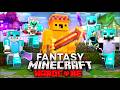 100 Players Simulate a Fantasy Tournament in Minecraft!