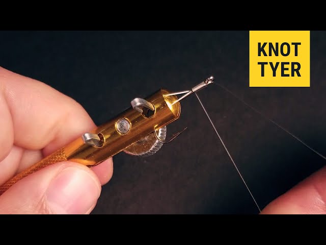 Knot Tying Tool for Snelling Fish Hooks