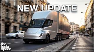 Elon Musk Reveals Major New Tesla Semi Update