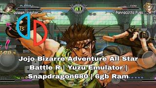 Jojo Bizarre Adventure All Star Battle R | Yuzu Emulator | Snapdragon 680 | 6gb ram screenshot 4