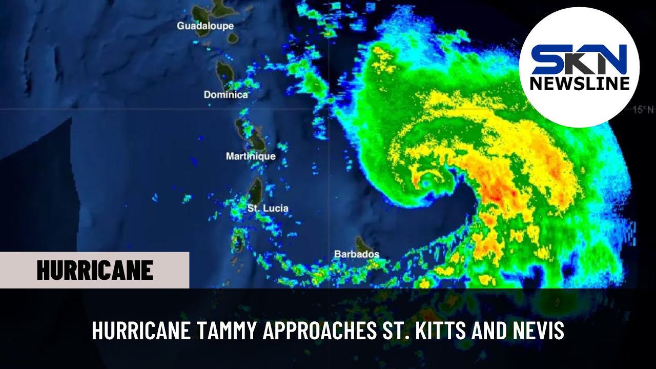 HURRICANE TAMMY APPROACHES ST KITTS AND NEVIS YouTube