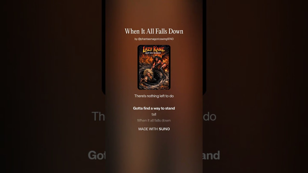 Lazy Kane When It All Falls Down