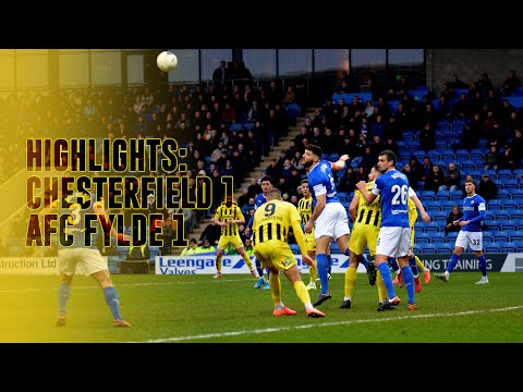 Chesterfield Fylde Goals And Highlights