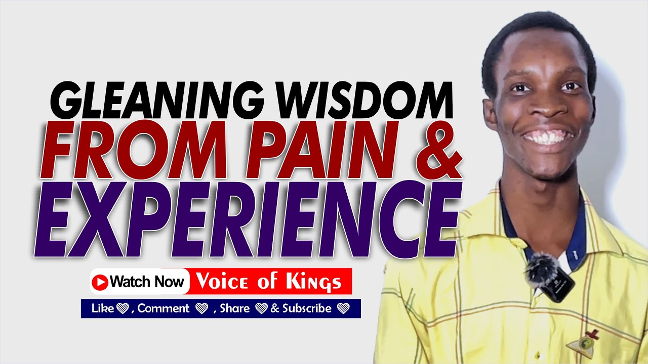 Immortal-life Emmanuel | Message Review | Gleaning Wisdom From Pain and ...