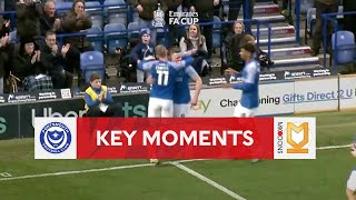Portsmouth v MK Dons | Key Moments | Second Round | Emirates FA Cup 2022-23