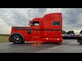 2017 CLASS PAYS CONVOY LEAVING PETERBILT FACTORY