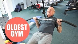 WWII hero turns 100 and makes his daily visit to the GYM - for a 90 minute workout