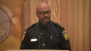 Police hold a news conference in Winnipeg to discuss recent drug enforcement | APTN News