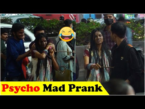 Psycho Mad Prank || Telugu Prank || Funny Mad Prank || Shorts Tree