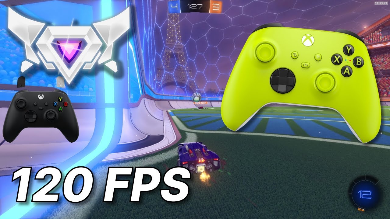 XBOX Series X ASMR 😴 Rocket League Ranked 🏆 Satisfying 120 FPS 4K