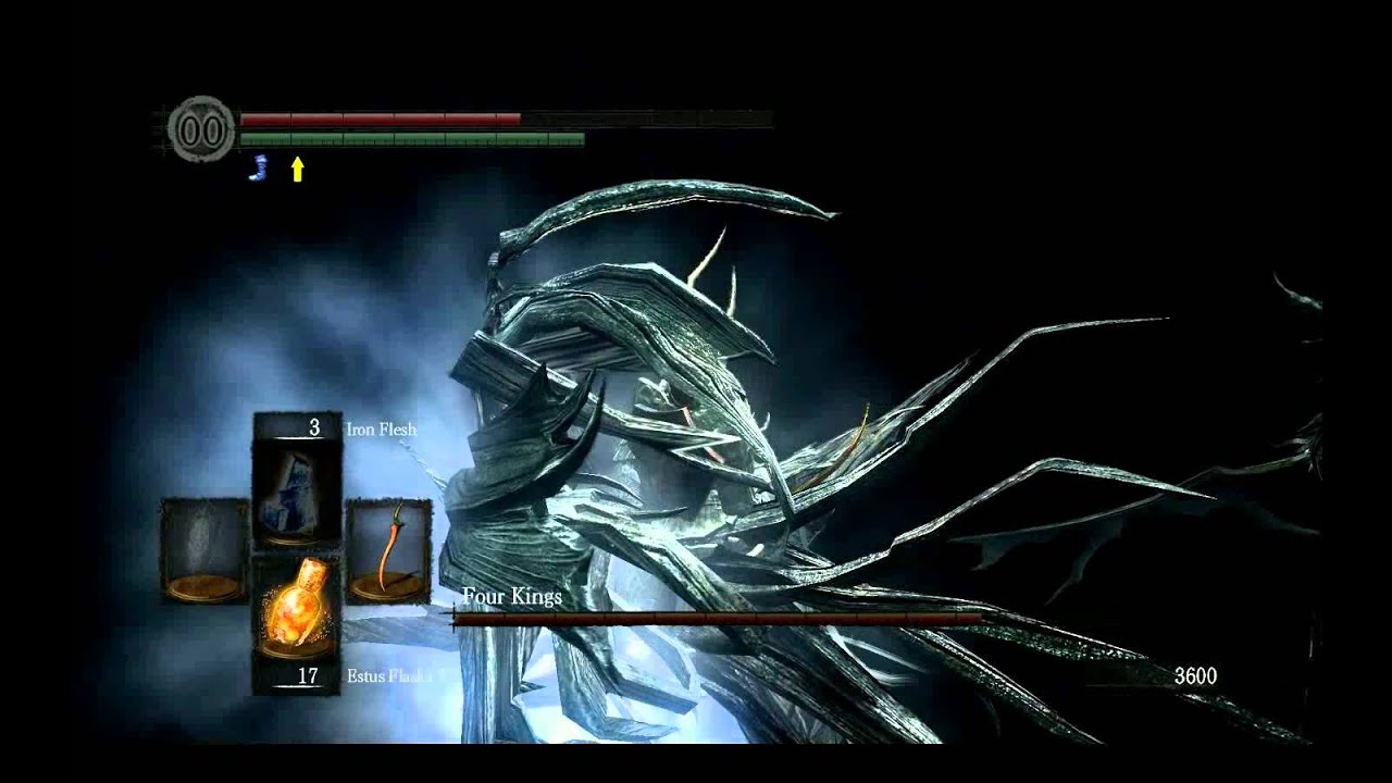 Dark Souls How To Tank Four Kings NG YouTube