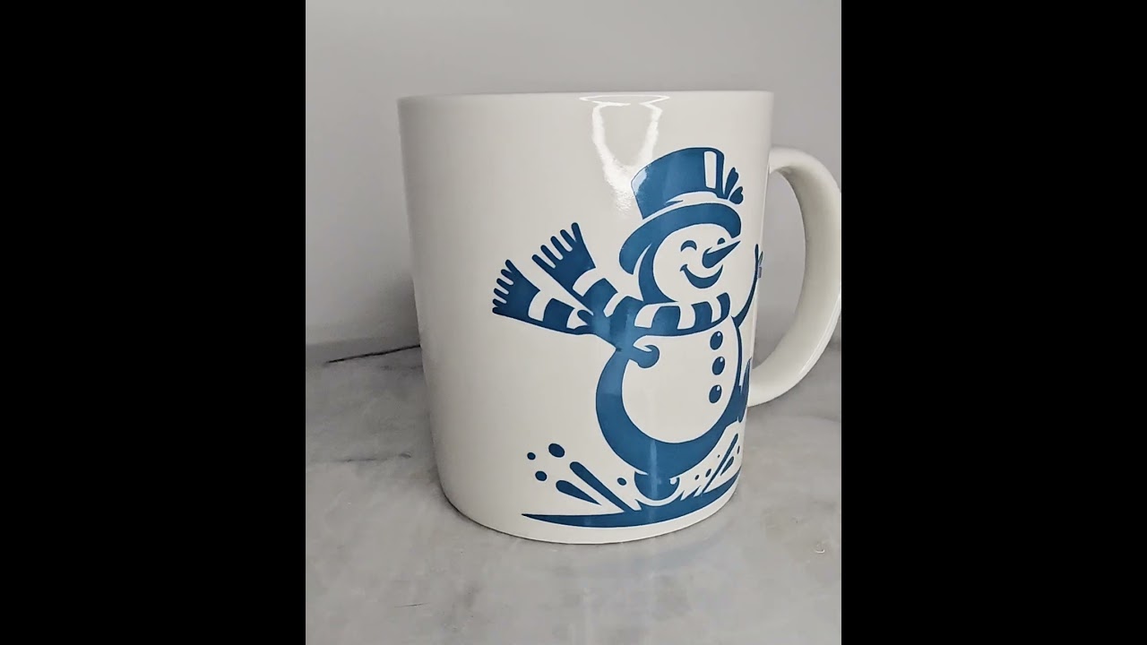 YES, I'm always cold! Snowman mug 