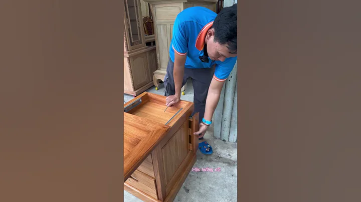 DIY Wooden Furniture with TWO Lock  TWO Hidden Drawers #furniture #hidden #virals #viralvideo