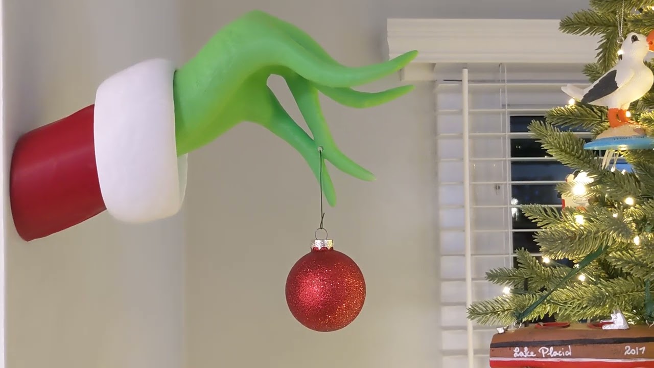 3d Printed Grinch Decoration - YouTube