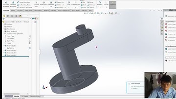 KTRobot: Vẽ Robot 3 bậc tự do trên phần mềm SOLIDWORKS  và chuyển sang MATLAB simscape