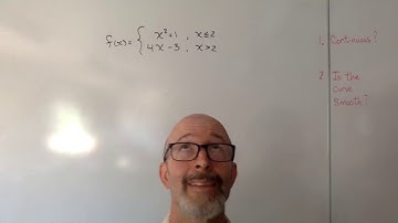 Differentiability of Piecewise Functions