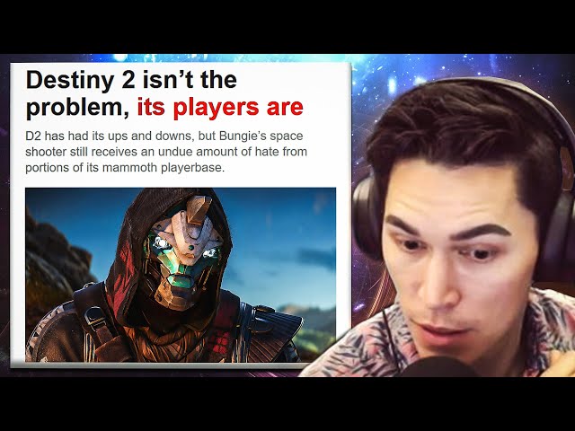 Destiny 2 isn't the problem, its players are