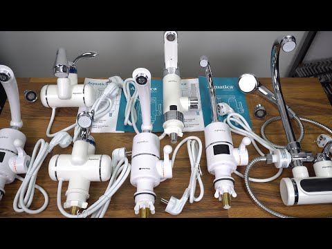 Видео: Инновационный водонагреватель кухонный кран: Mywell