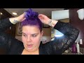 Faux Mohawk style shown with a makeup look using my own makeup line called MAKEUP by Christine