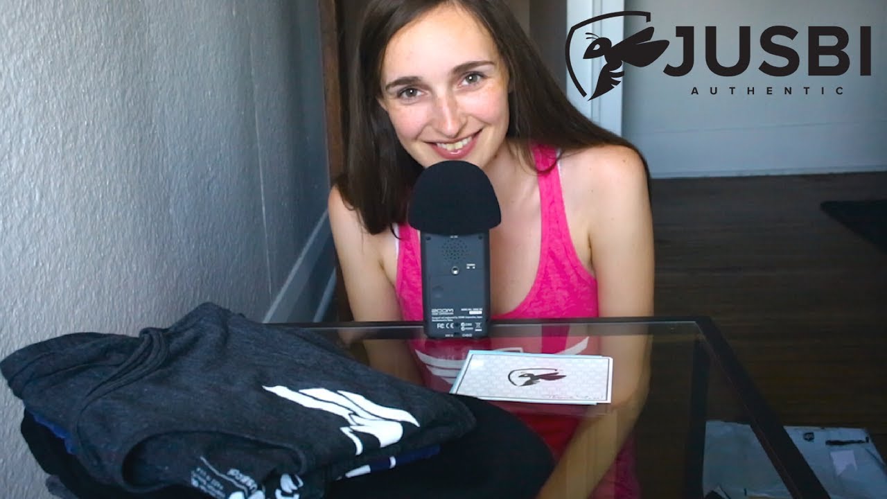 Распаковка одежды JUSBI в стиле ASMR ~ Шепчущий