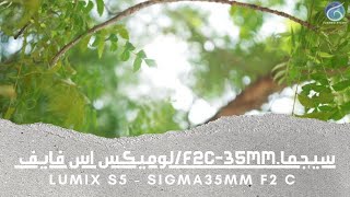LUMIX S5 - SIGMA35MM F2 C