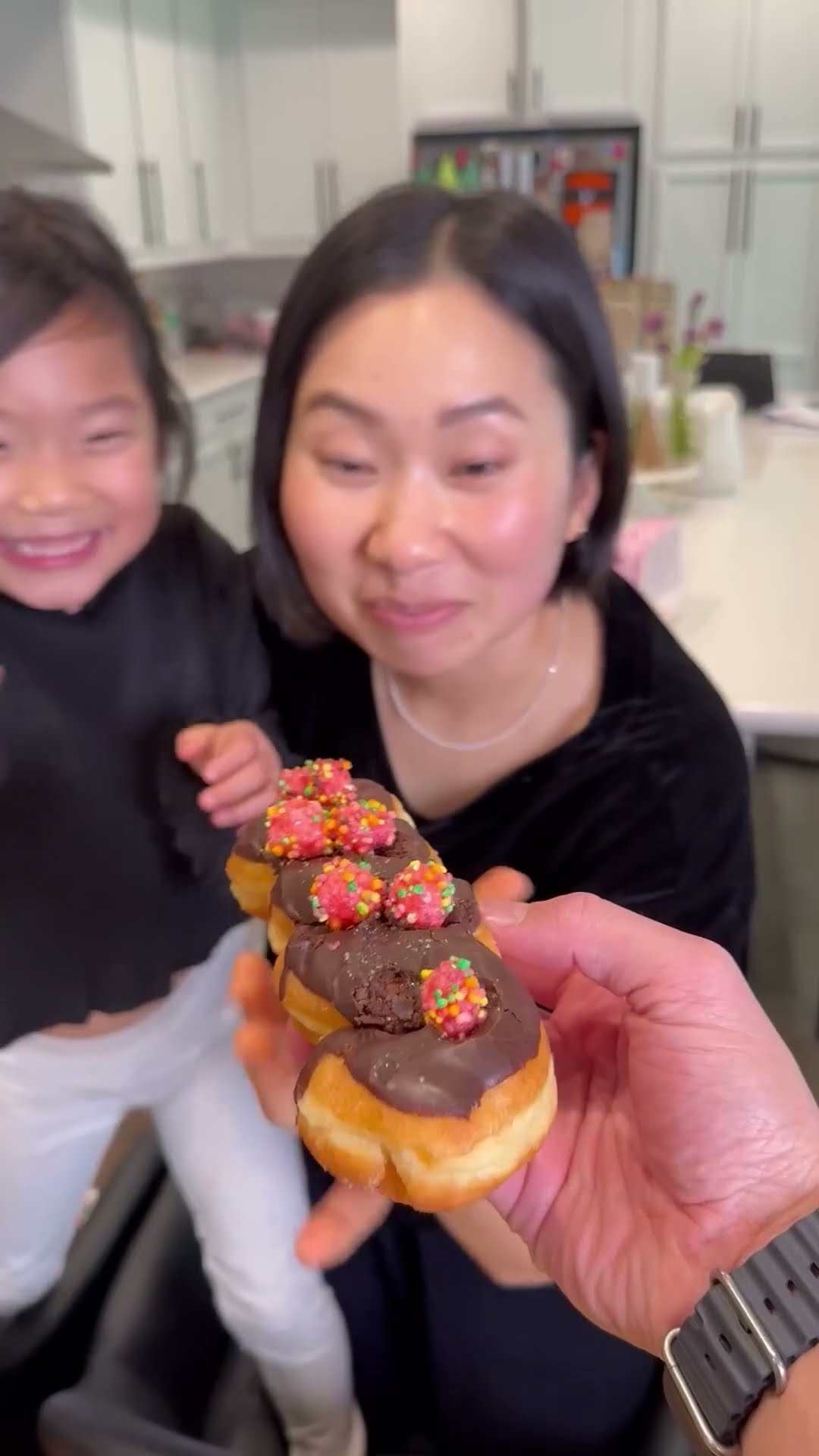 Rainbow Donuts or $10,000 // Toilet Paper Roll Challenge