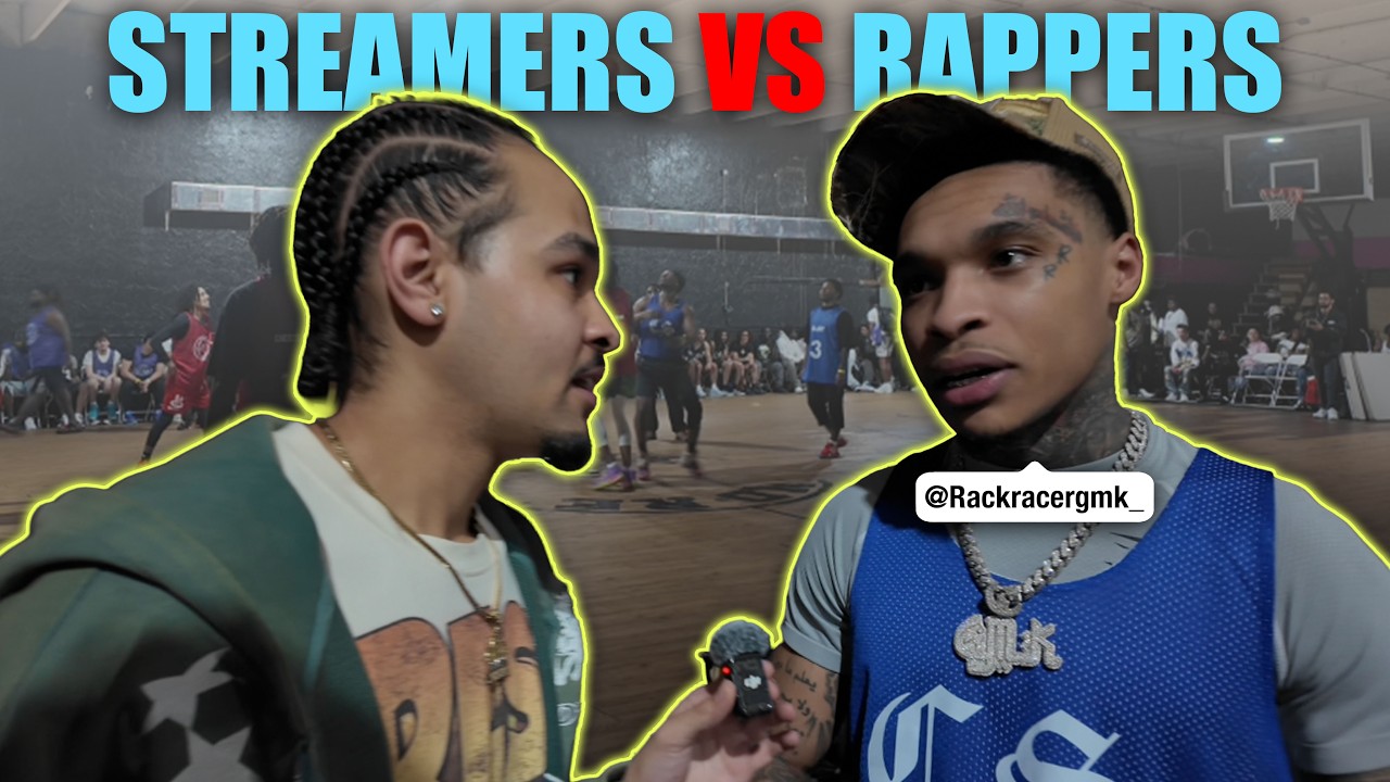 Florida Allstars Streamers vs Rappers Basketball Game Was INSANE 😳 Ft ...