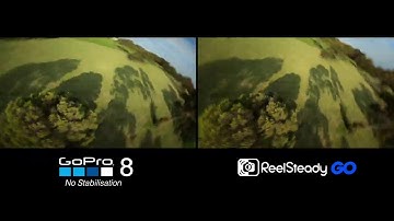 ReelSteady Go vs Hero8 Black non stabilised footage