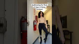 Auditioning for Rock of Ages &amp; Damn Yankees! #professionaldancer #musicaltheatre #broadway