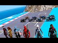 Parkour Sportbike Mount Chiliad Moto Ducati Kawasaki KTM Yamaha Rossi 46 GTA V mods