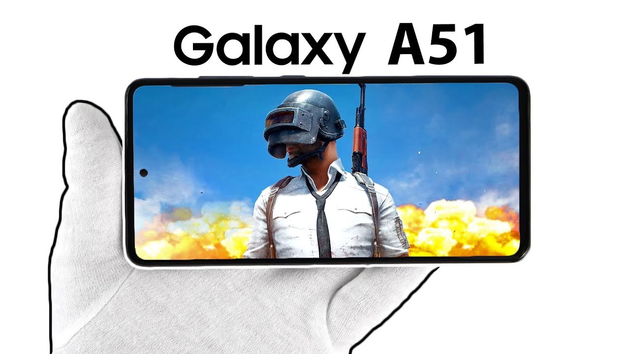 Samsung Galaxy A51 Phone Unboxing - Call of Duty Mobile, PUBG Gameplay