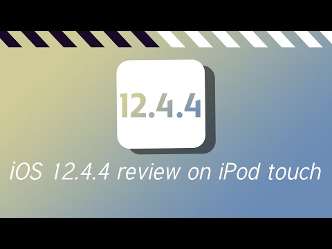 iOS 12.4.4 OFFICIAL on iPod touch! - Review