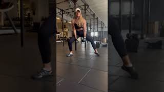 Dumbbell Sumo Side Step Pulse Squats (Intense)