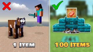 Cow Farm for Beginners in Minecraft (STARTER FOOD FARM)