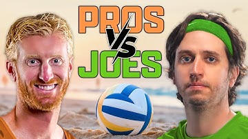 Pros vs. Joes: Beach Volleyball