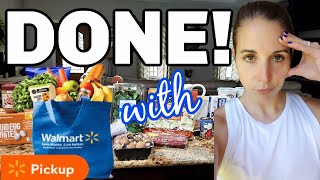 WALMART GROCERY HAUL DRAMA |  SAM'S CLUB HAUL | NICOLE BURGESS GROCERY HAUL