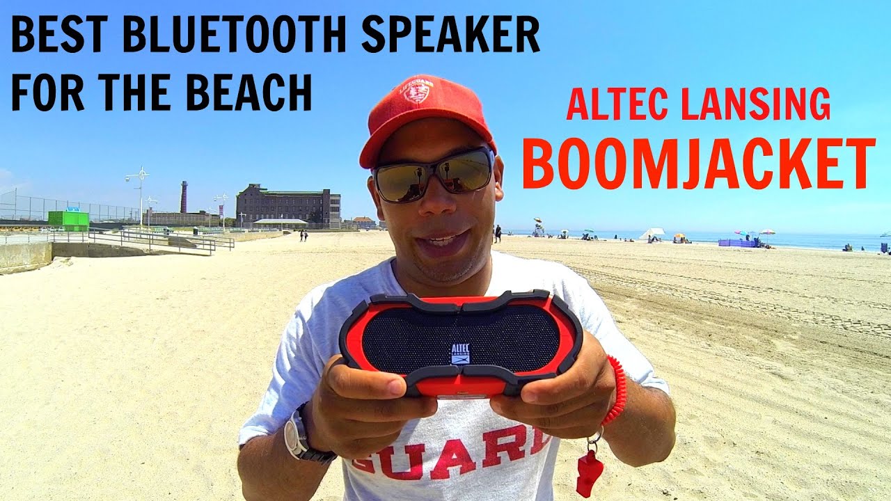 ALTEC LANSING Bluetooth Speaker - Boomjacket Review - Must Have Beach Items