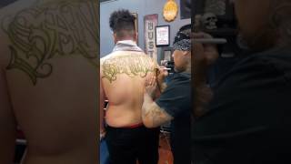 Last name Sanchez tattoo