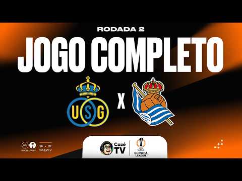JOGO COMPLETO (SOM AMBIENTE): UNION SAINT-GILLOISE X REAL SOCIEDAD | EUROPA LEAGUE 26/27 | 2ª RODADA