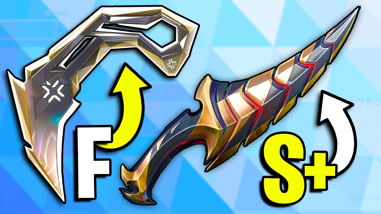 300,000+ players Decide the BEST & WORST Knife in VALORANT
